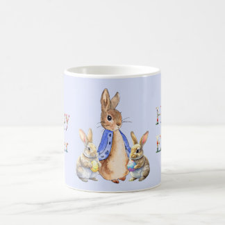 Peter the rabbit Happy Easter Coffee Mug