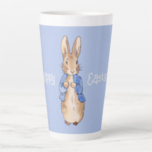 Peter the rabbit Happy Easter greeting Latte Mug