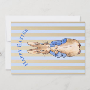 Peter the rabbit Happy Easter Holiday Card
