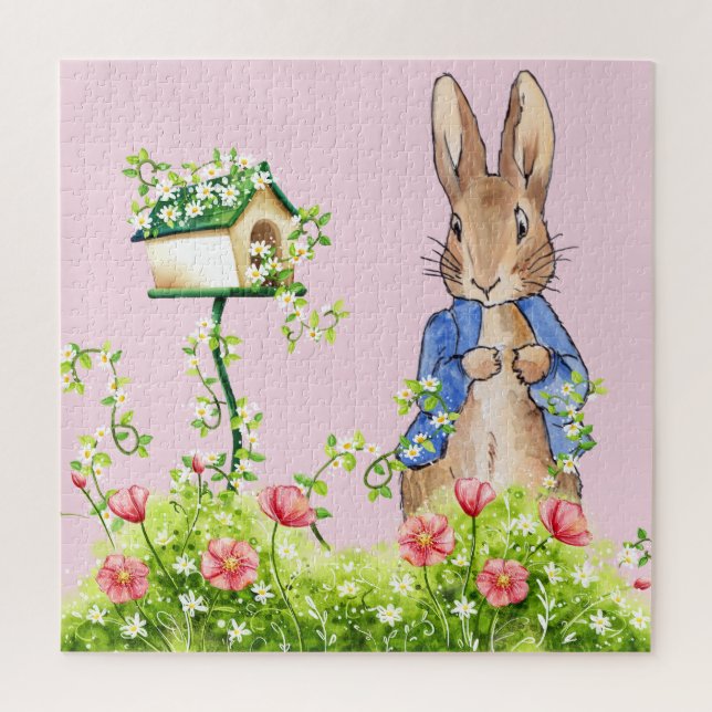Peter the Rabbit in His Garden    Jigsaw Puzzle (Vertical)