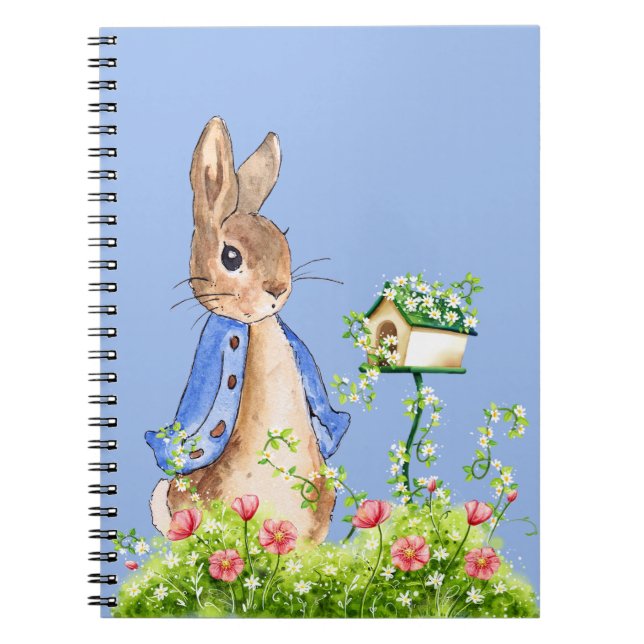 Peter the Rabbit in His Garden    Notebook (Front)