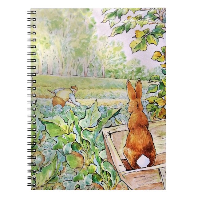 Peter the Rabbit in Mr. Mc Gregor's Vegie Garden   Notebook (Front)