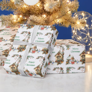 Peter the Rabbit  Merry Christmas Wrapping Paper