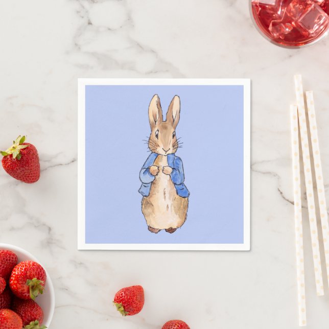 Peter the Rabbit  Napkin (Insitu)