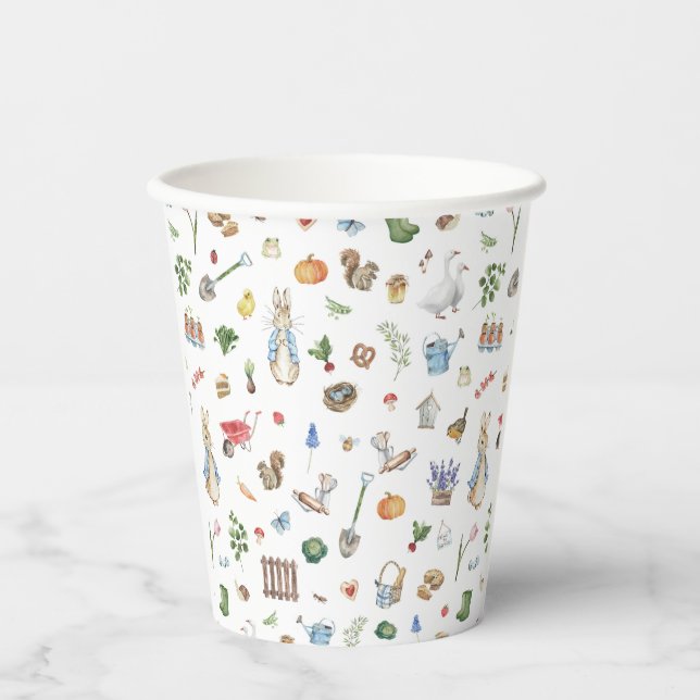 Peter the Rabbit Paper Cups (Front)