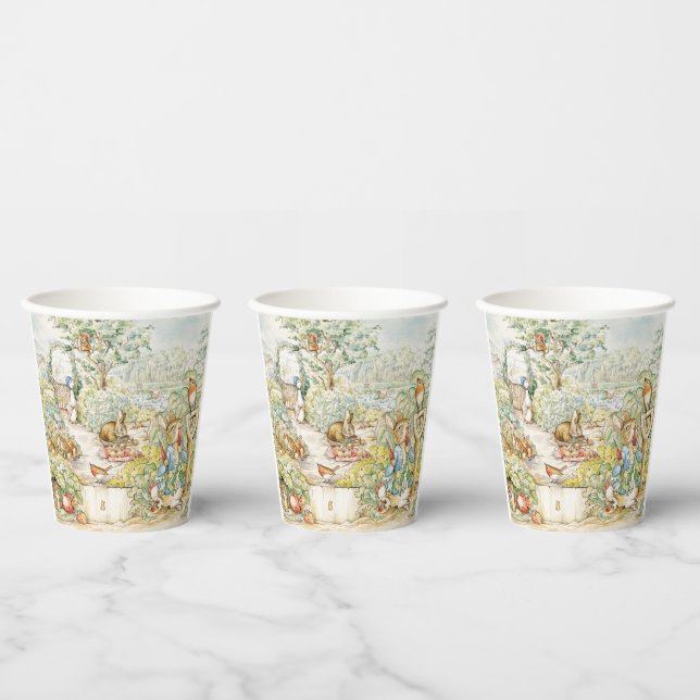 Peter the Rabbit  Paper Cups (Multi)