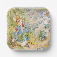 Peter the Rabbit  Paper Plate