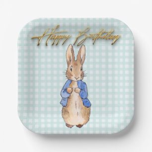 Peter the Rabbit  Paper Plate