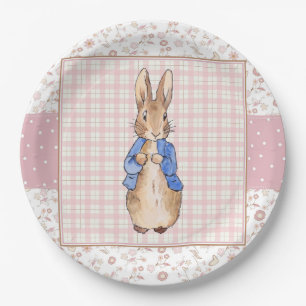 Peter the Rabbit Pink jacket Paper Plate
