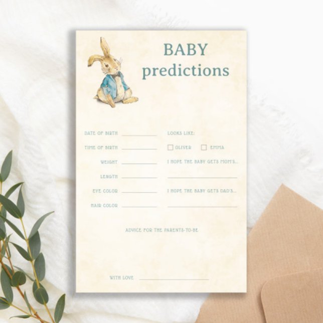 Peter The Rabbit Predictions Fun Game Flyer (Creator Uploaded)