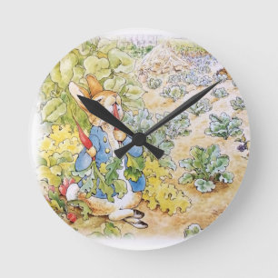Peter the Rabbit Round Clock