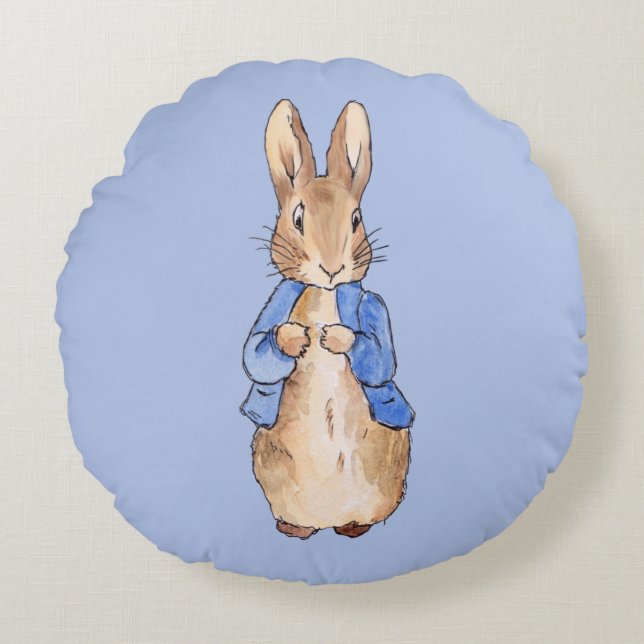 Peter the Rabbit Round Cushion (Front)
