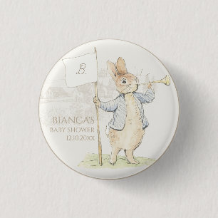 Peter the Rabbit Some Bunny Baby Shower 3 Cm Round Badge