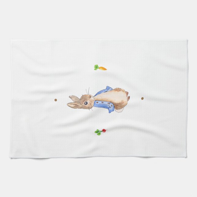 Peter the Rabbit Tea Towel (Horizontal)