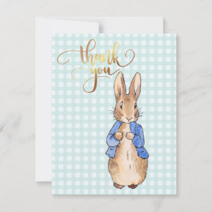 Peter the Rabbit  Thank You Card