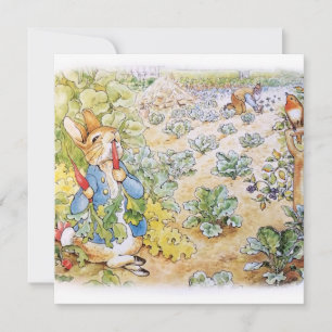 Peter the Rabbit   Thank You Card