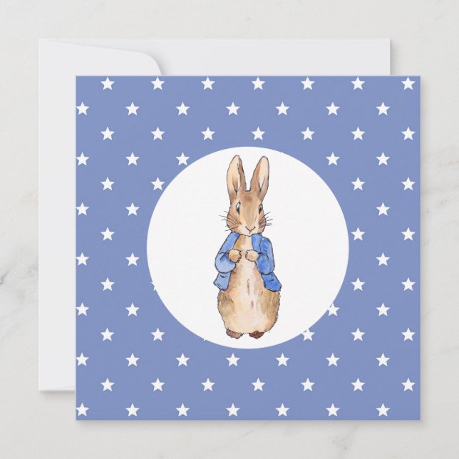 Peter the rabbit Thank you Card (Front)