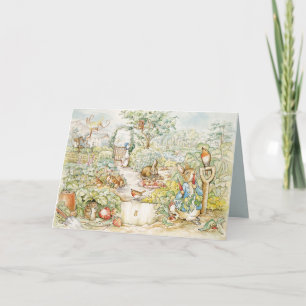 Peter the Rabbit Thank You Card