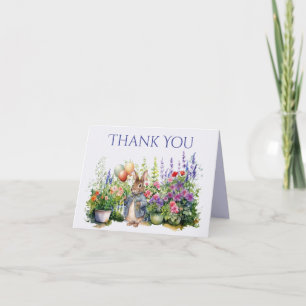 Peter the rabbit Thank you Card