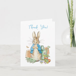 Peter the rabbit Thank you Card
