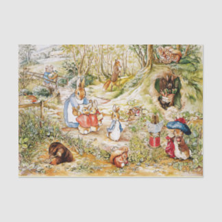 Peter the rabbit  tissue paper