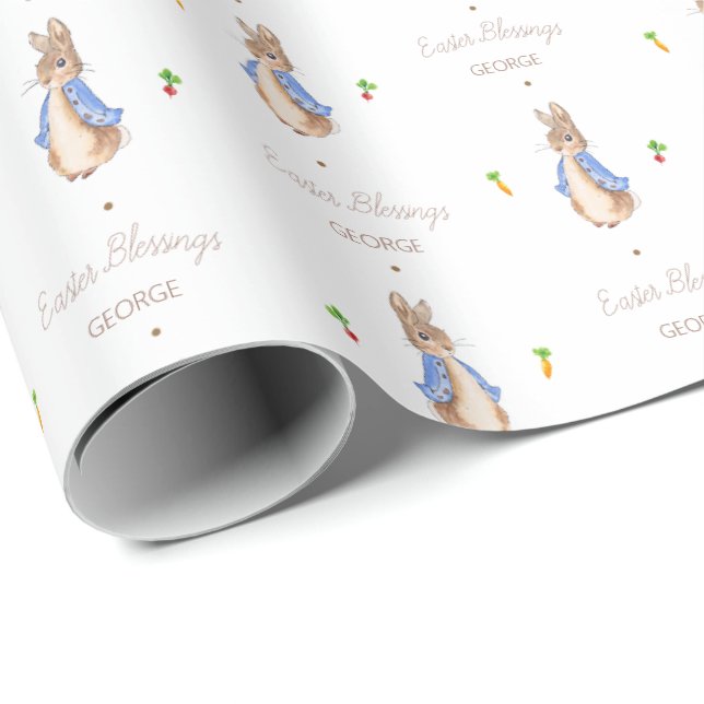 Peter the Rabbit Wrapping Paper (Roll Corner)