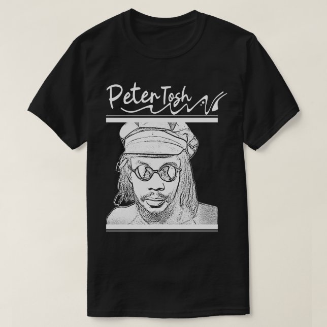 Peter Tosh Reggae T-Shirt (Design Front)