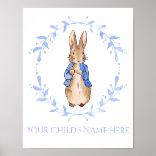 Peter with Child's Name Personalisation   Poster