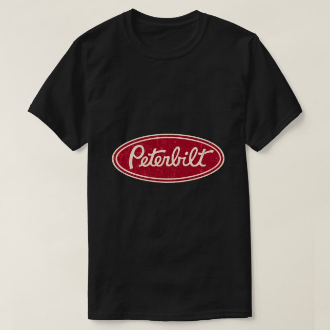 Peterbilt Truck Racing Vintage  Classic T-Shirt (Design Front)