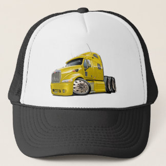 Peterbilt Yellow Truck Trucker Hat