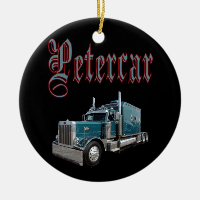 Petercar Ceramic Tree Decoration (Front)