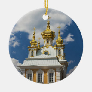 Peterhof, Grand Palace, chapel wing Ceramic Tree Decoration