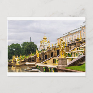Peterhof Palace and Gardens St. Petersburg Russia Postcard
