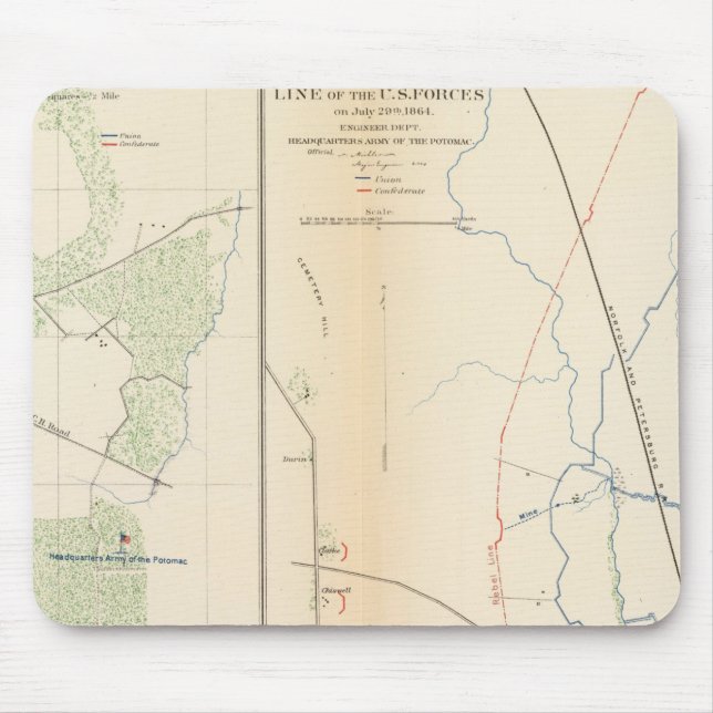 Petersburg Region Mouse Mat (Front)