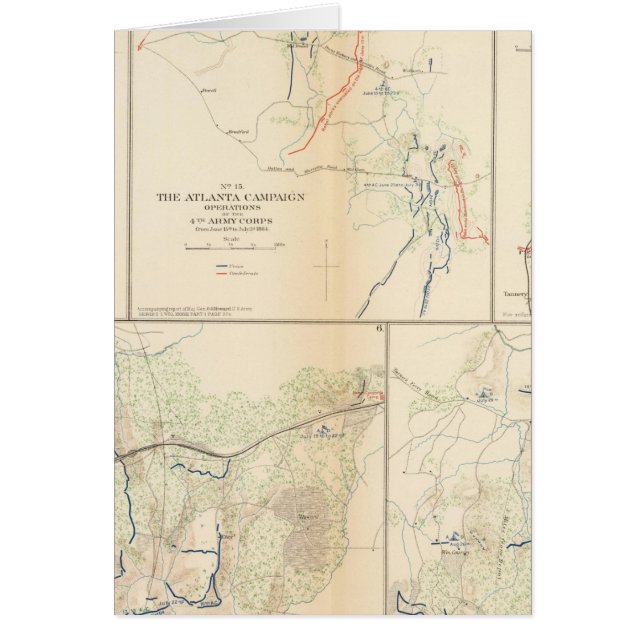 Petersburg, Va, Atlanta Campaign (Front)