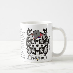 Petersen Family Coat of Arms Mug