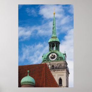 Peterskirche Church Tower Poster
