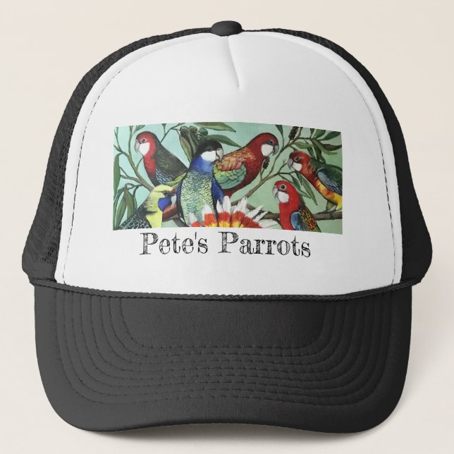 Pete's Parrots - Native Cap (Front)