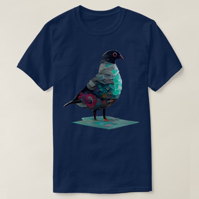 Petey the Pigeon T-Shirt (Design Front)
