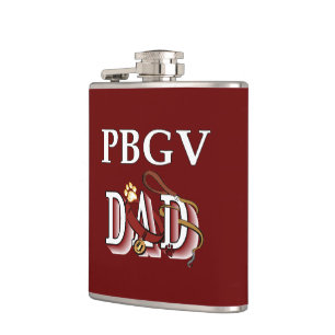Petit Basset Griffon Vendeen Dad Hip Flask
