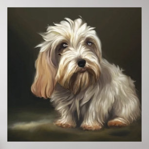 Petit Basset Griffon Vendeen - Dog Portrait Poster