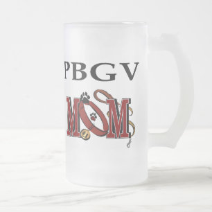 PETIT BASSET GRIFFON VENDEEN MOM Gifts Frosted Glass Beer Mug
