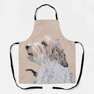 Petit Basset Griffon Vendéen Painting - Dog Art Apron