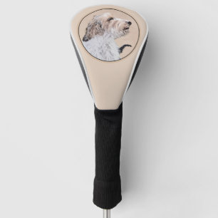Petit Basset Griffon Vendéen Painting - Dog Art Golf Head Cover