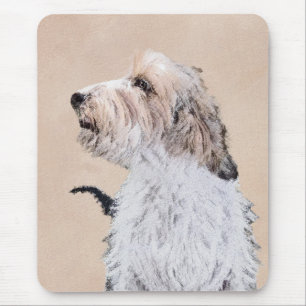 Petit Basset Griffon Vendéen Painting - Dog Art Mouse Mat