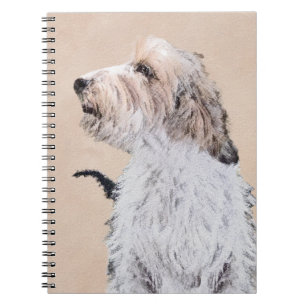 Petit Basset Griffon Vendéen Painting - Dog Art Notebook