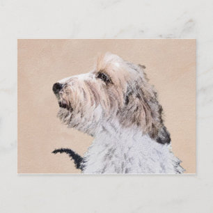 Petit Basset Griffon Vendéen Painting - Dog Art Postcard