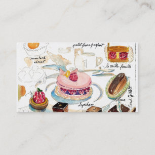 Petit Four Etude Business Card