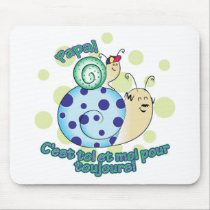 Petit garçon à Papa Mouse Mat