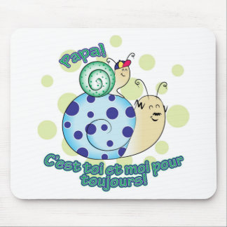 Petit garçon à Papa Mouse Mat